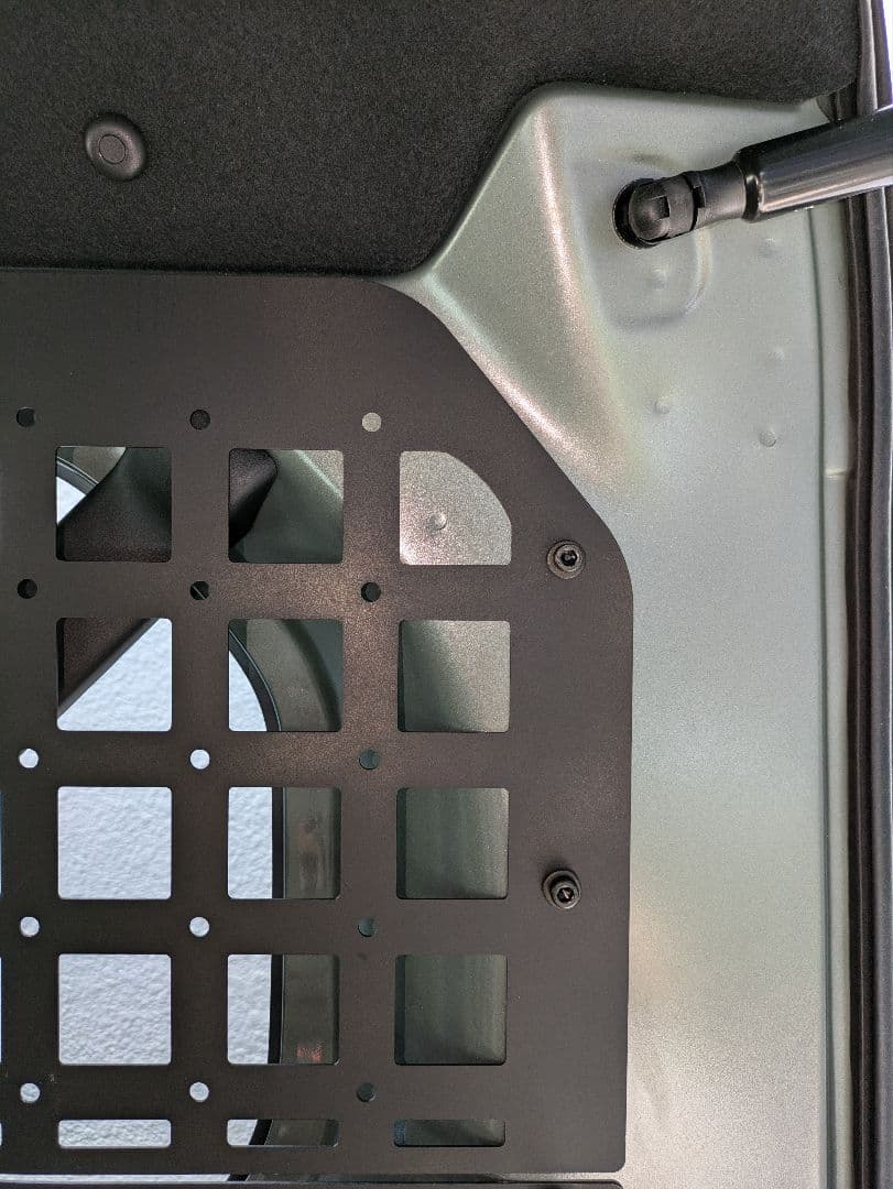 N-VANインナーメッシュパネル 左右セット　 板厚1.6ミリ 無塗装品