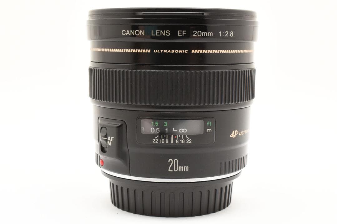 極美品☆ キャノン Canon EF 20mm F2.8 USM AF 8107