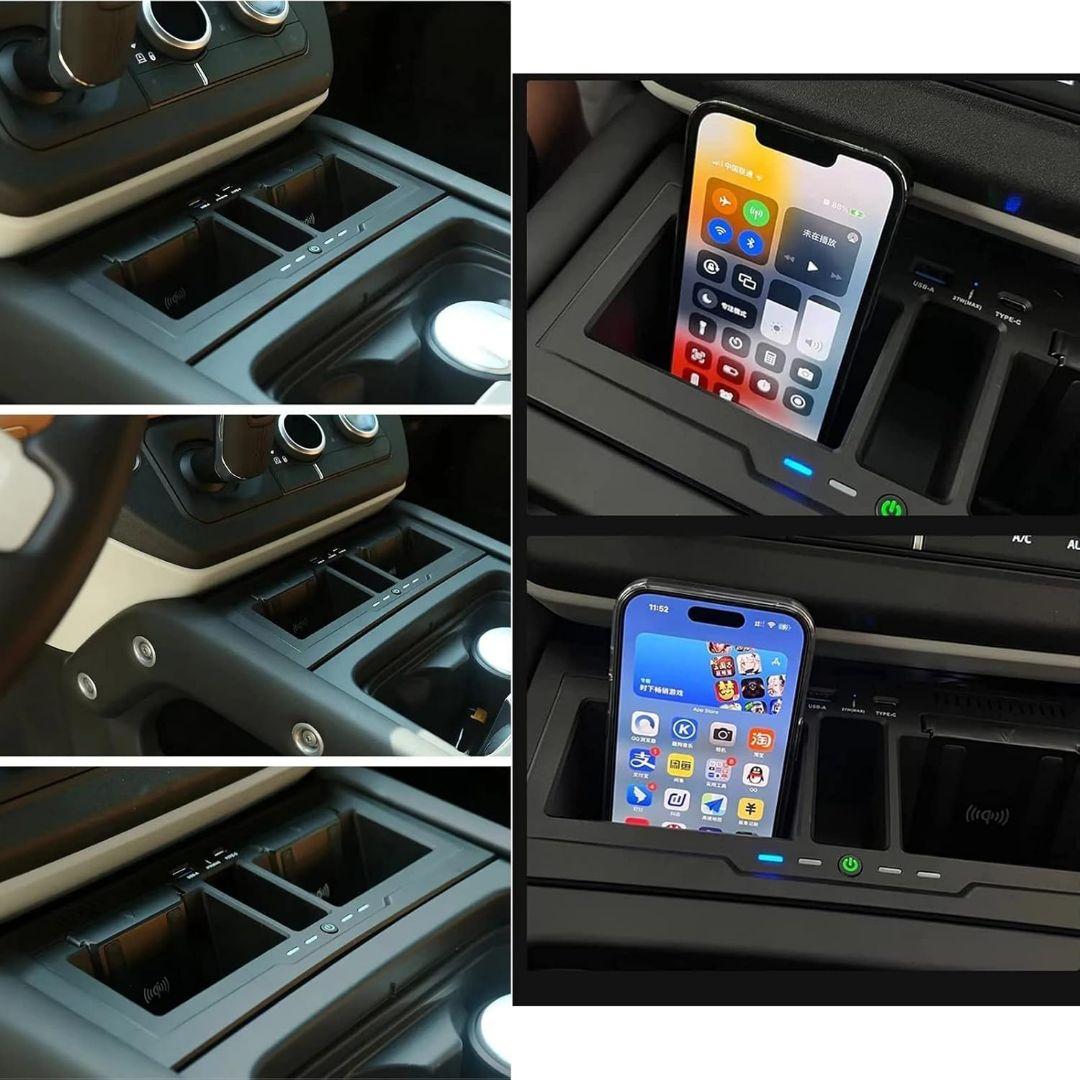 ランドローバー ディフェンダー専用 ワイヤレス充電器 2020-2024