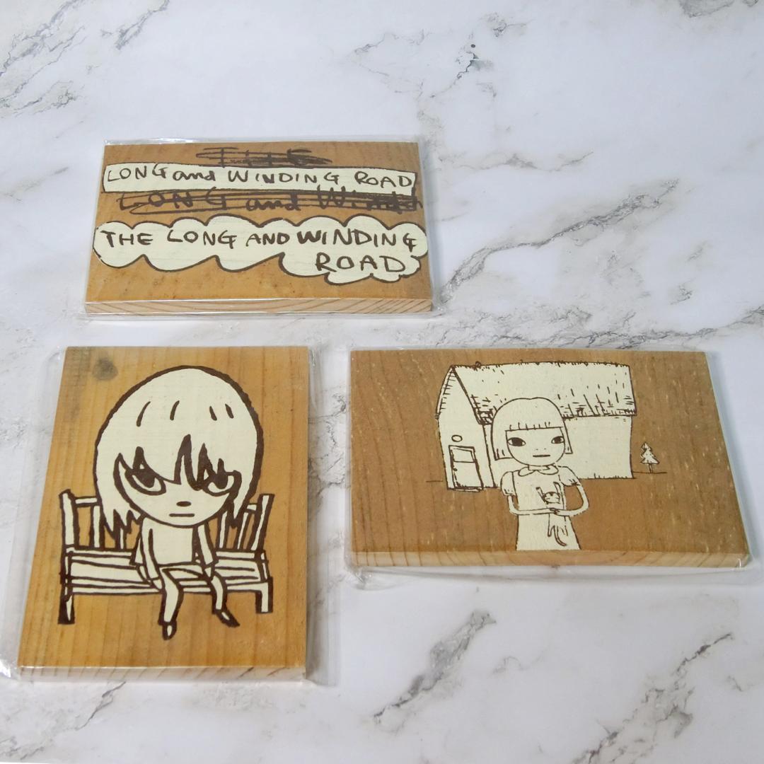 奈良美智 りんご箱ポストカード3枚セット 青森県立美術館