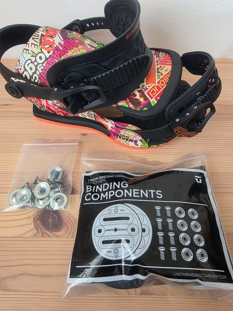 UNION ビンディング カラフル グラフィック　メンズ Mサイズ
