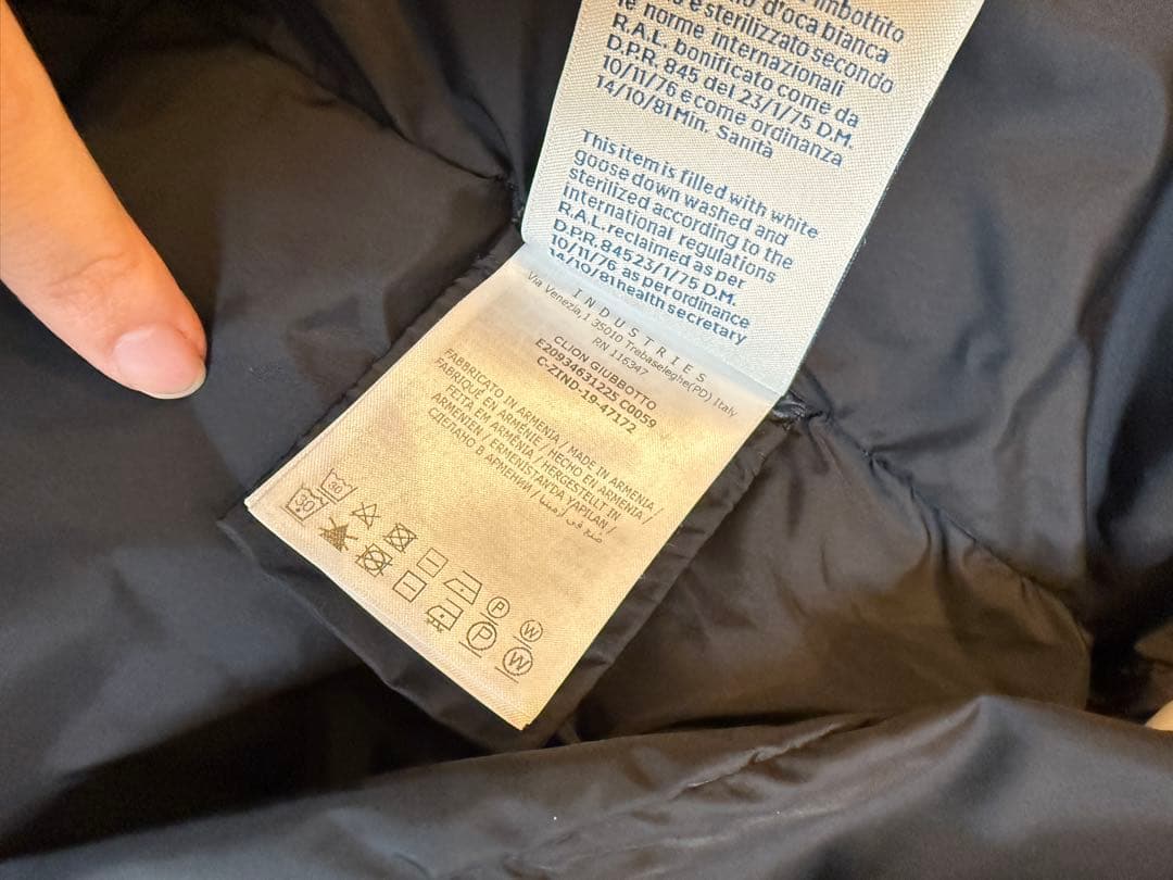 MONCLER モン ファー フード フルジップ ダウンジャケット CLION