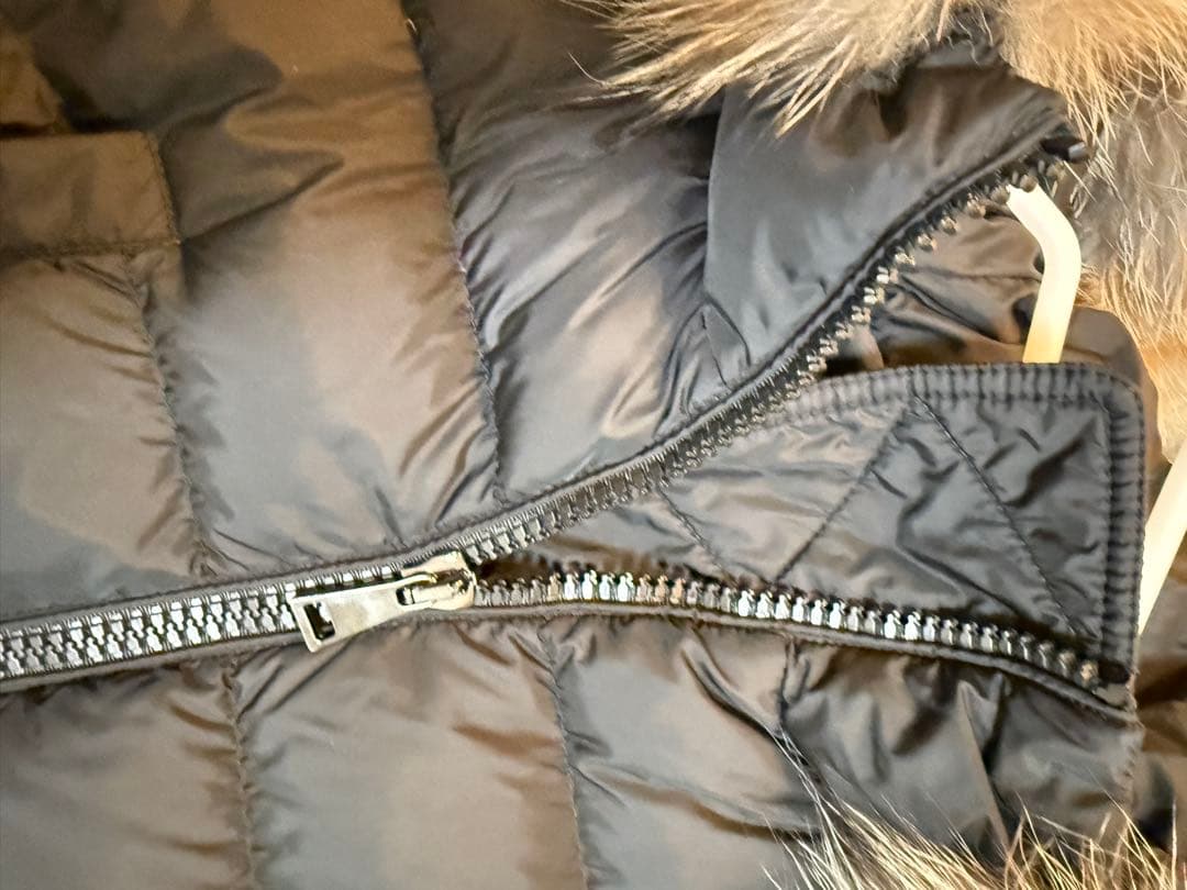 MONCLER モン ファー フード フルジップ ダウンジャケット CLION