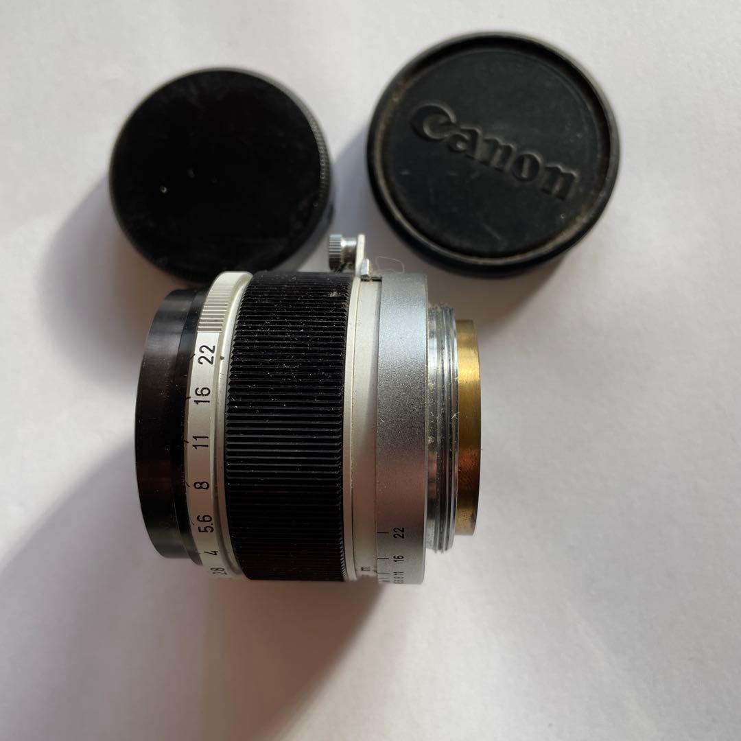 キャノンレンズ　Lマウント　50mm f1、8