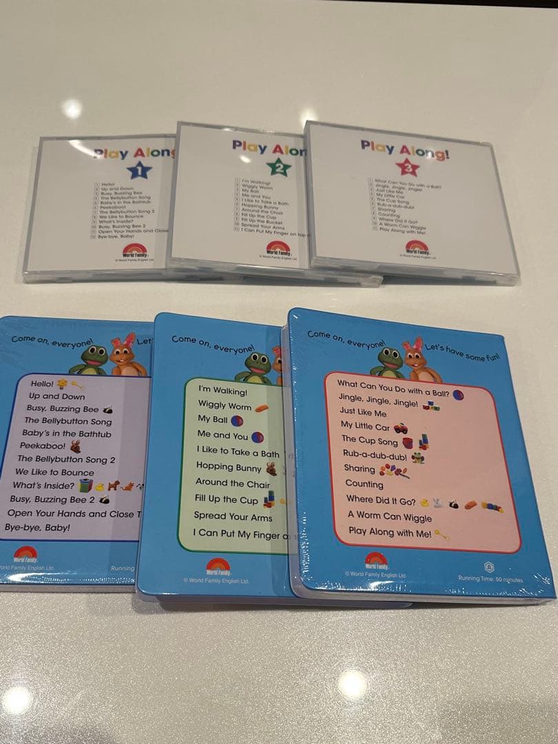 プレイアロング　ディズニー英語システム　DWE ワールドファミリー　未開封あり