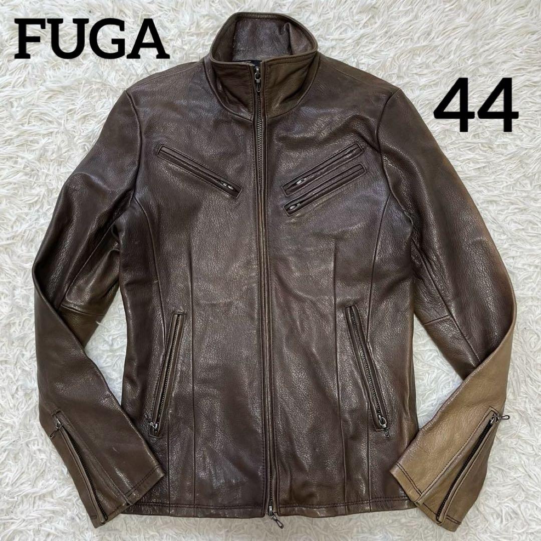 y2k fuga シングル ライダース ジャケット 平成 お兄系 v系