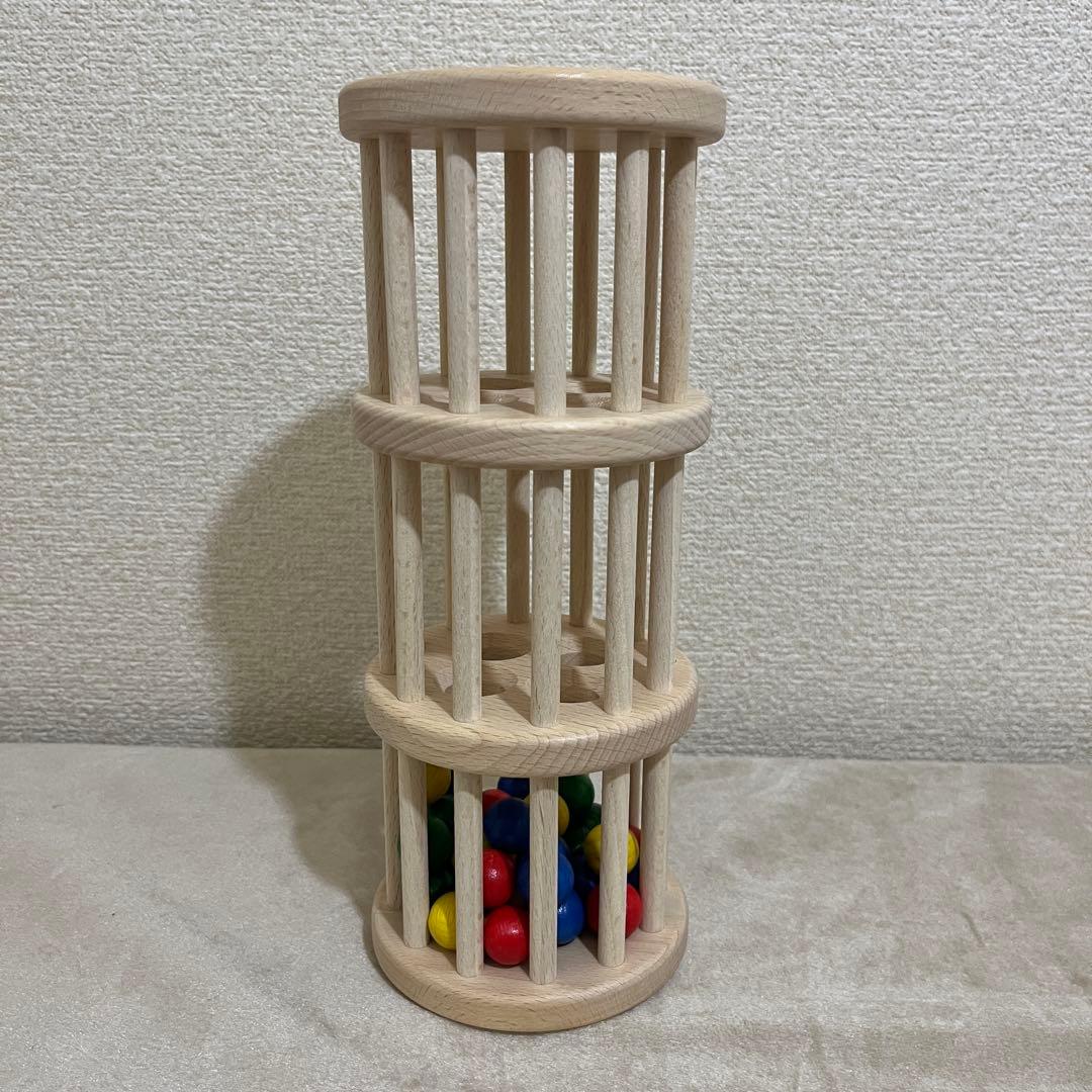 NIC ニック社 ドラム玉落とし Rassel-turm　木製　知育　玩具