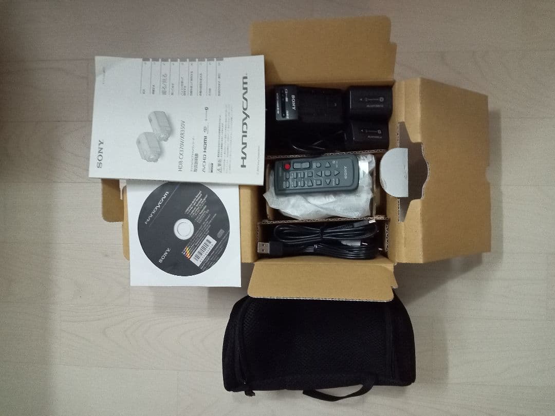 ビデオカメラ SONY HDR-CX370V