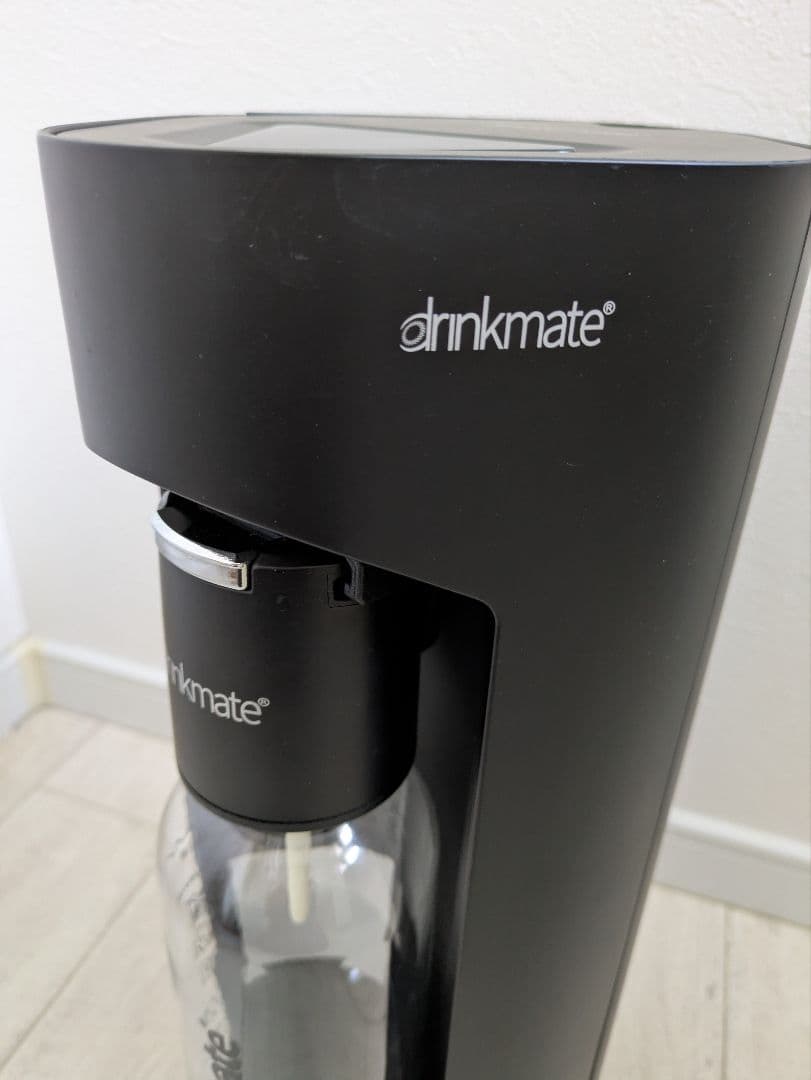 drinkmate 炭酸水メーカー 142Lシリンダー付き ブラック（美品）