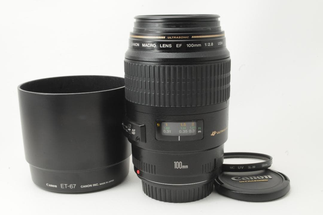 Canon キヤノン MACRO EF 100mm F2.8 USM