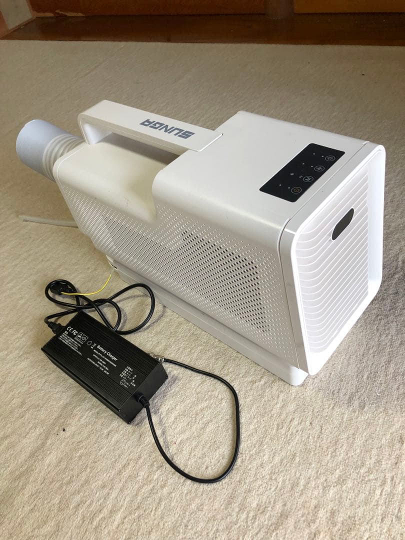 SUNGAポータブルエアコン ホワイト