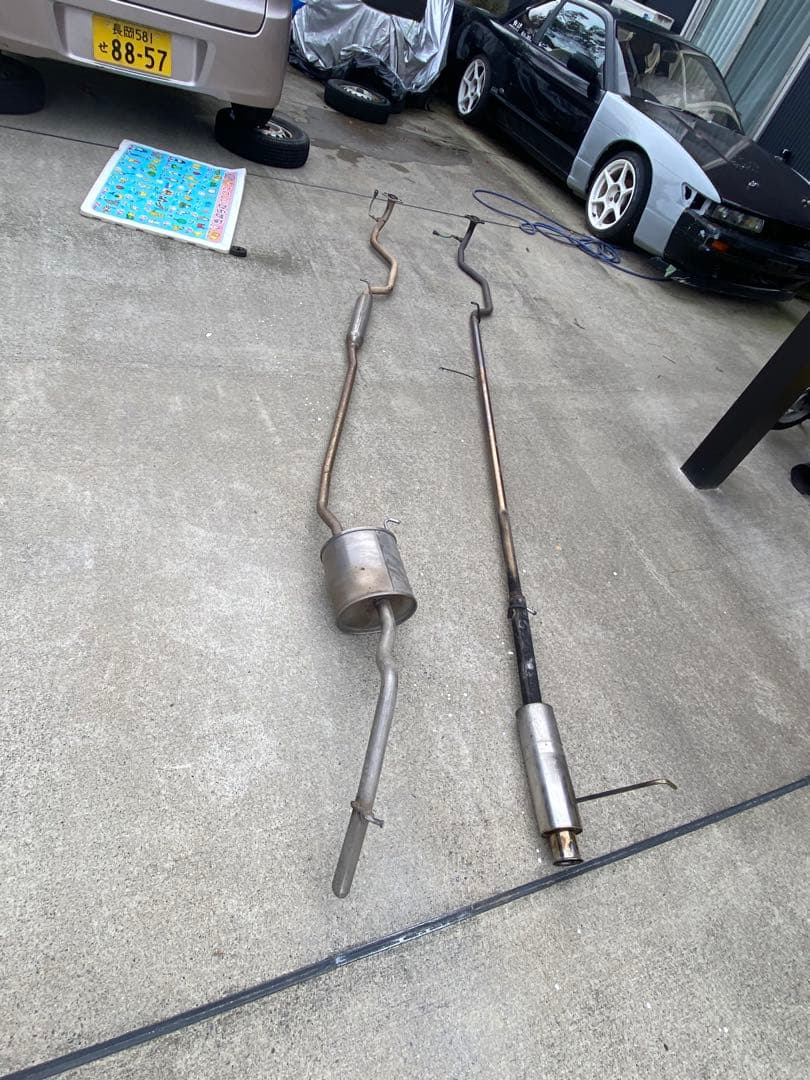 ミラl285用 ワンオフマフラー