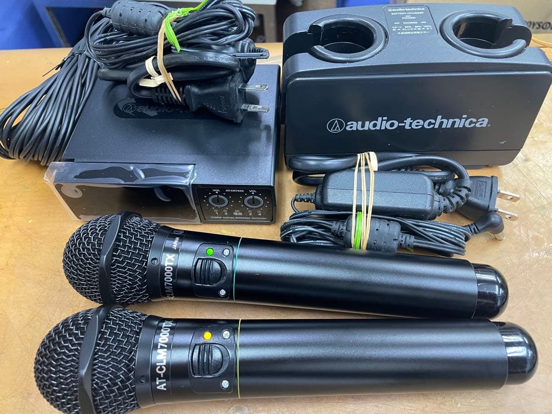 オーディオテクニカ赤外線ワイヤレスマイクセットCR7000+CLM7000