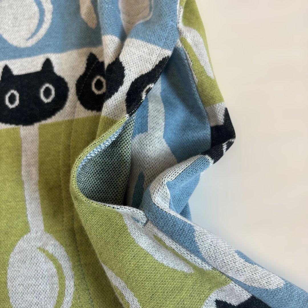 ワコール　マタノアツコ　ジャガードニット　秋冬パジャマ　ルームウェア