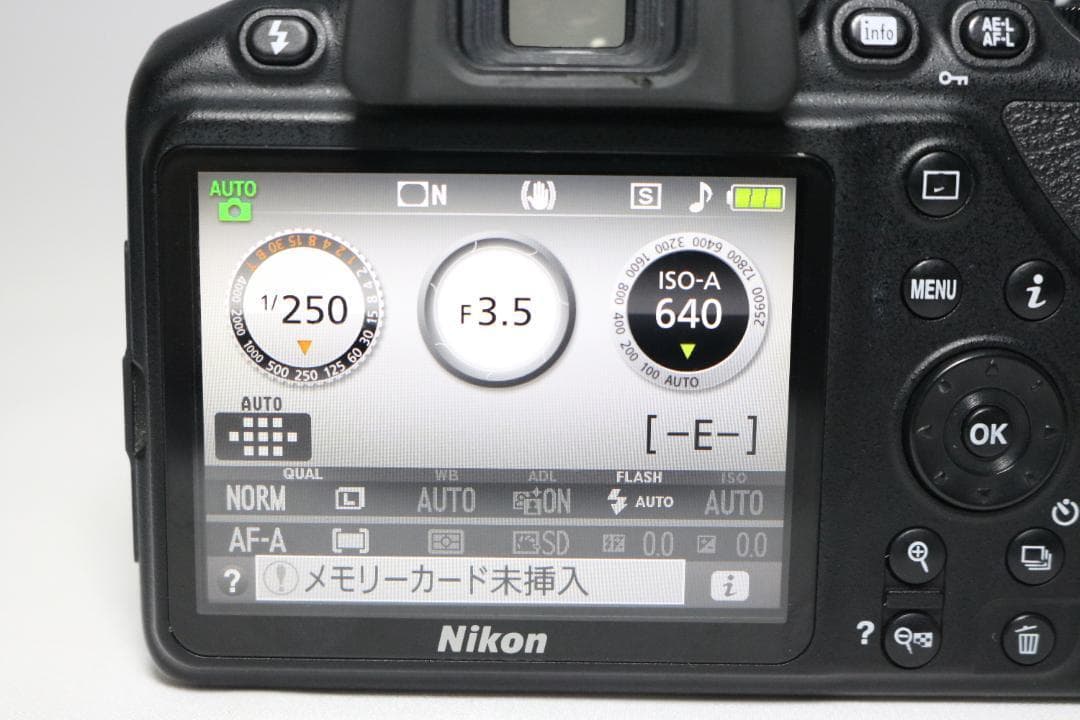 ⭐シリーズ最新！ Nikon D3500 大人気⭐初心者セット 一眼レフ