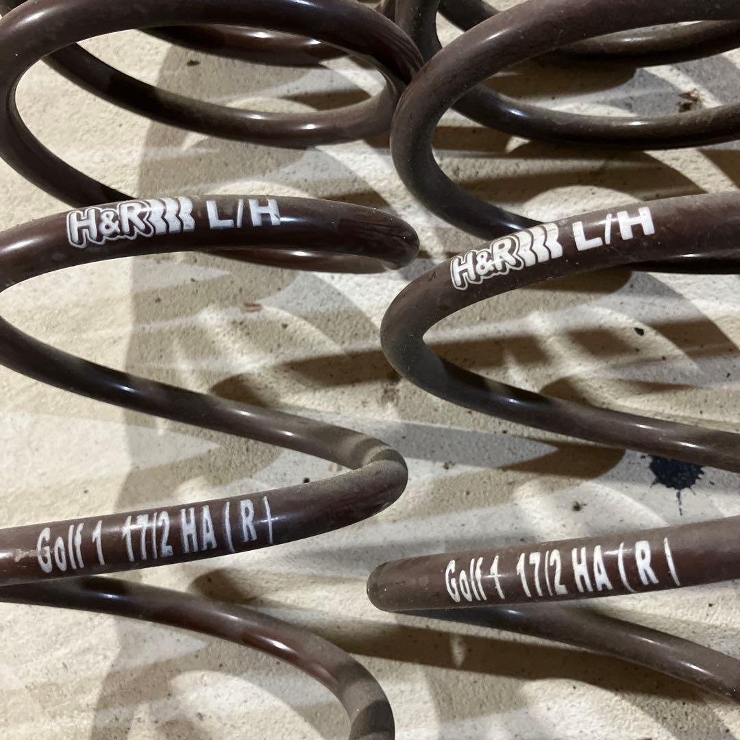 ゴルフ1カブリオ　ダウンサス