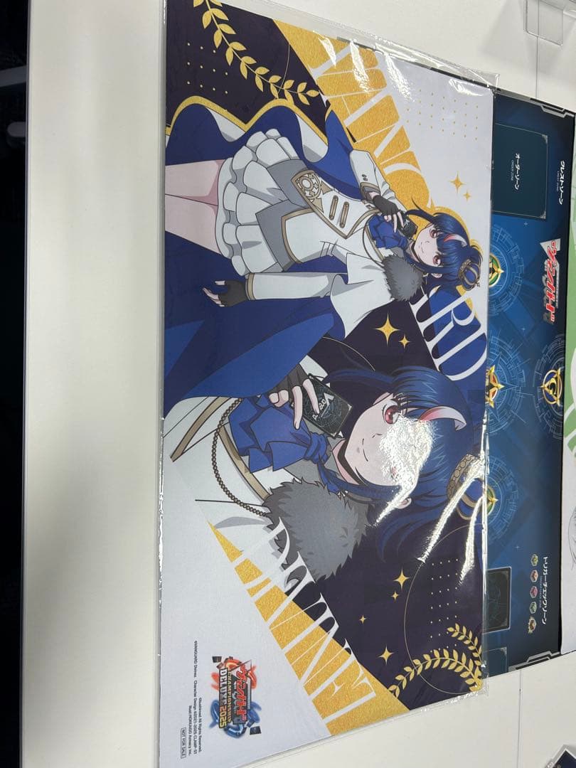 ヴァンガード DELUXE2025 全国 記念品 プレイマット 明星 エリカ