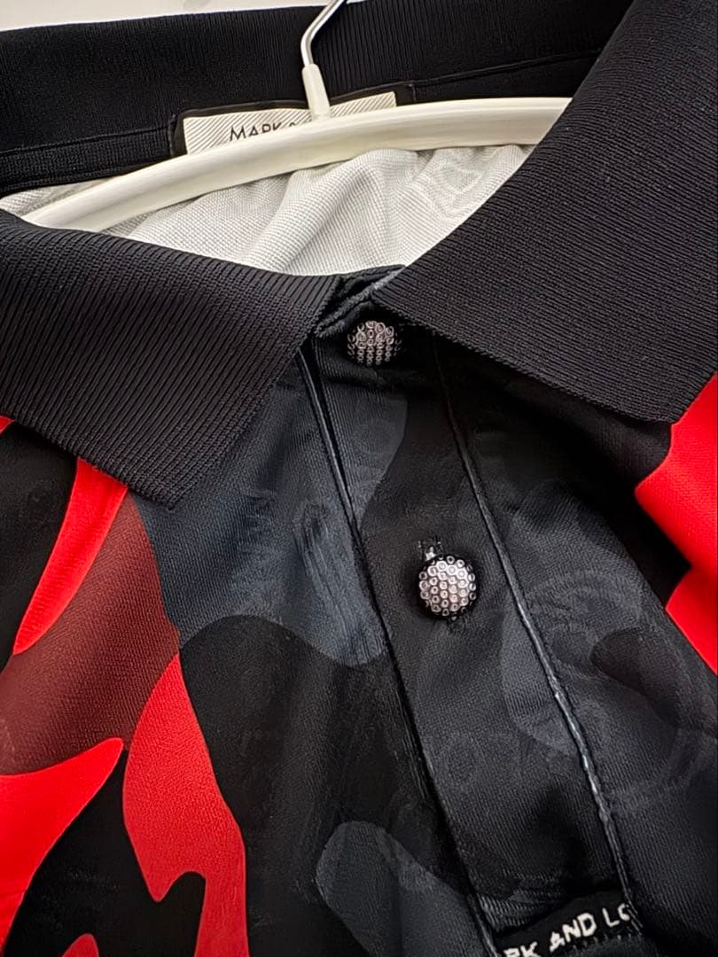 マークアンドロナ カモフラ　迷彩　赤　木村拓哉　mark and lona