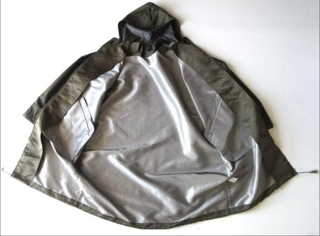 極美品 maillot 2021AW チタンナイロン オーバーパーカー 2