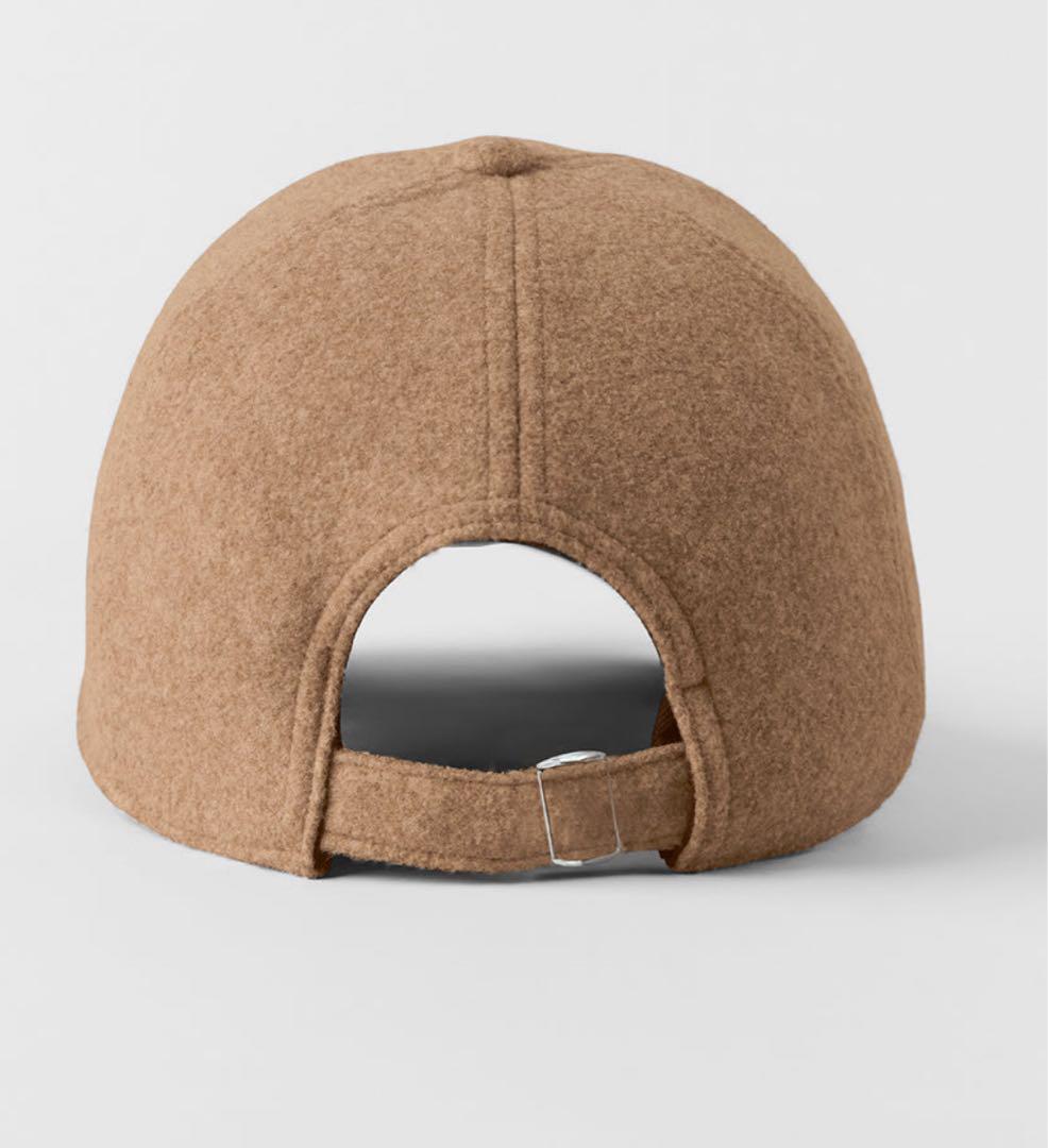 alo ベージュキャップ 試着のみタグ付き