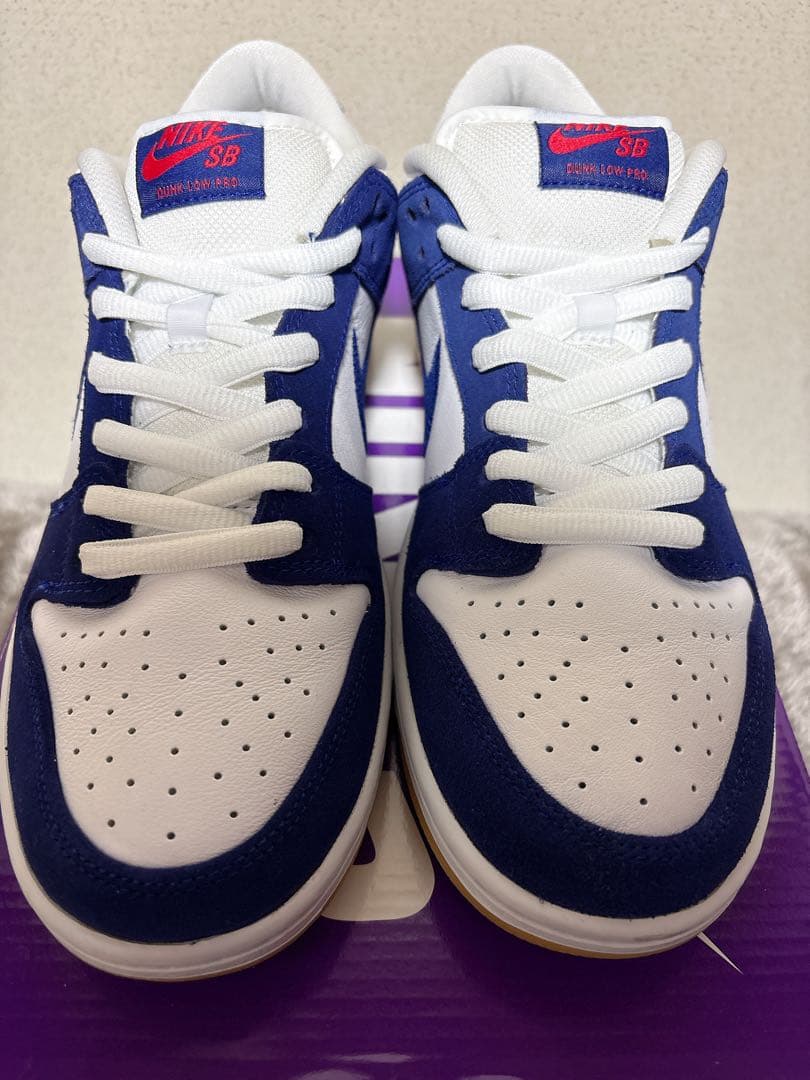 靴 Nike SB Dunk Low \"Los Angeles Dodgers\"