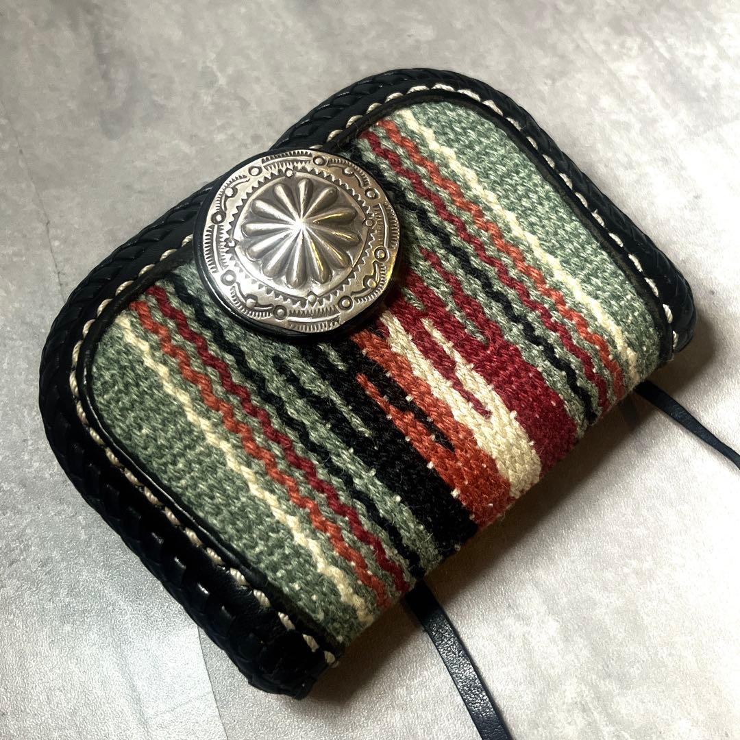 希少カラー　LUCKY JOHH ラグ&カードケース　レザー　ミニ財布