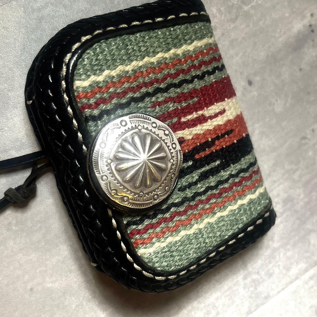 希少カラー　LUCKY JOHH ラグ&カードケース　レザー　ミニ財布