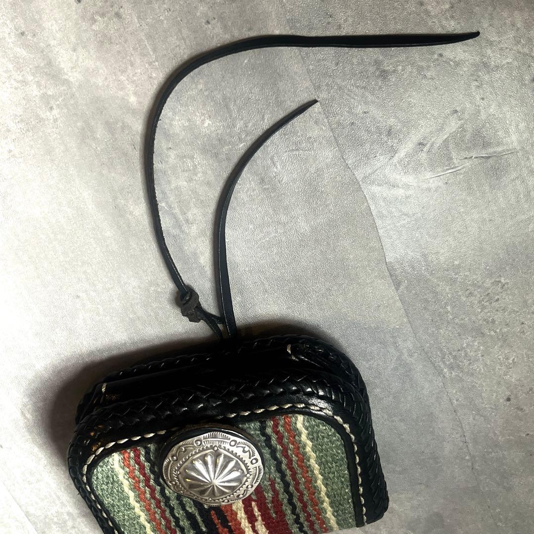 希少カラー　LUCKY JOHH ラグ&カードケース　レザー　ミニ財布