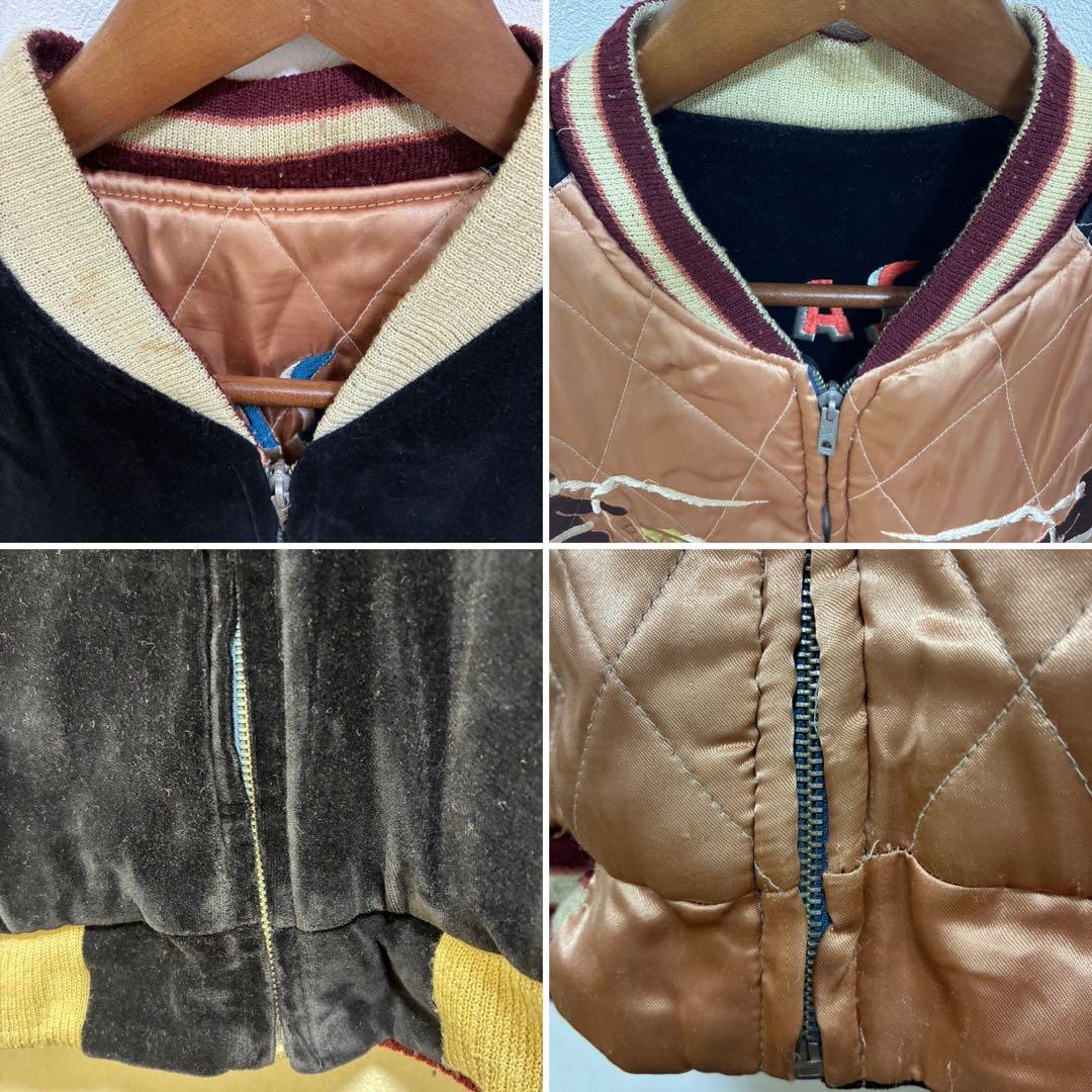 【中古】東洋エンタープライズ　アラスカ　リバーシブルスカジャン　Mサイズ