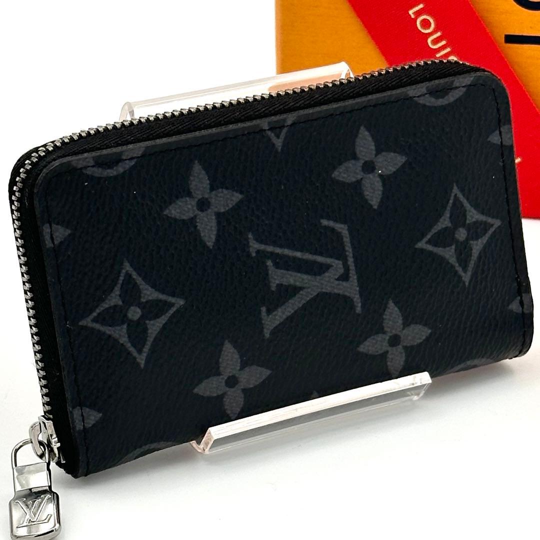 【超極美品】ルイヴィトン モノグラム エクリプス 小銭入れ ジッピーパース