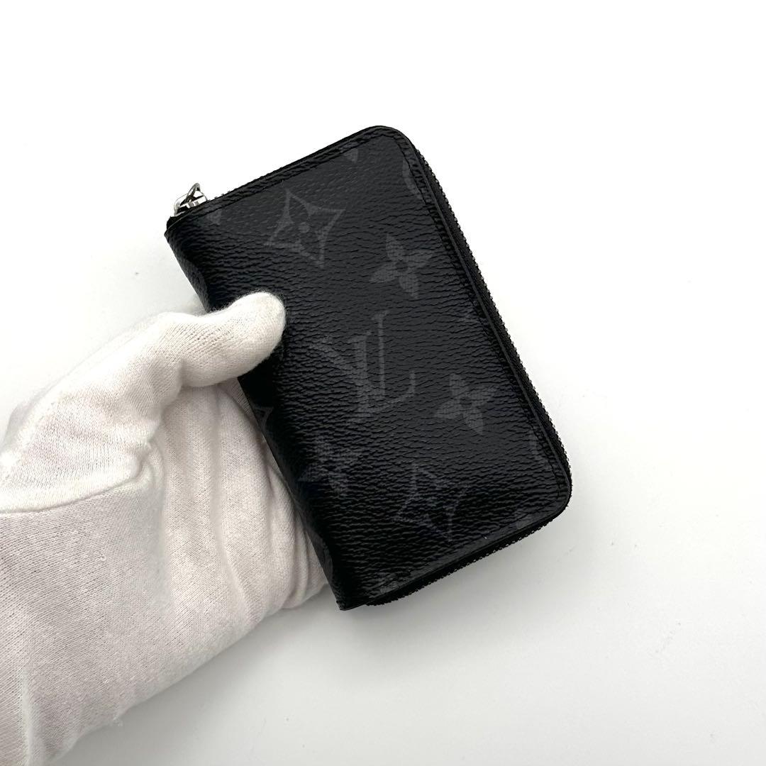 【超極美品】ルイヴィトン モノグラム エクリプス 小銭入れ ジッピーパース