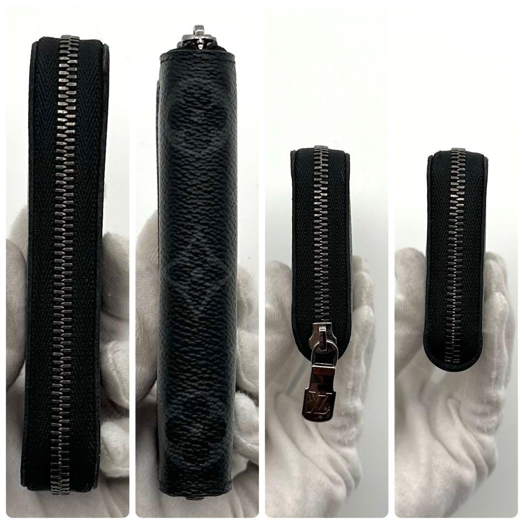 【超極美品】ルイヴィトン モノグラム エクリプス 小銭入れ ジッピーパース