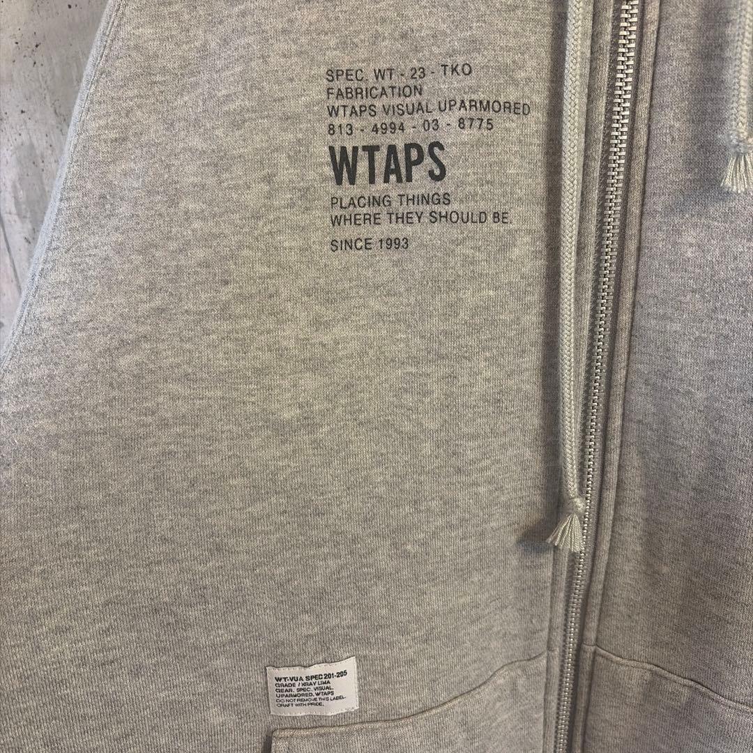 WTAPS グレー パーカー