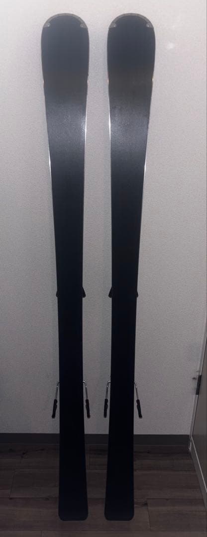 美品 SALOMON サロモン スキー板 155 PLUS ビンディング付き