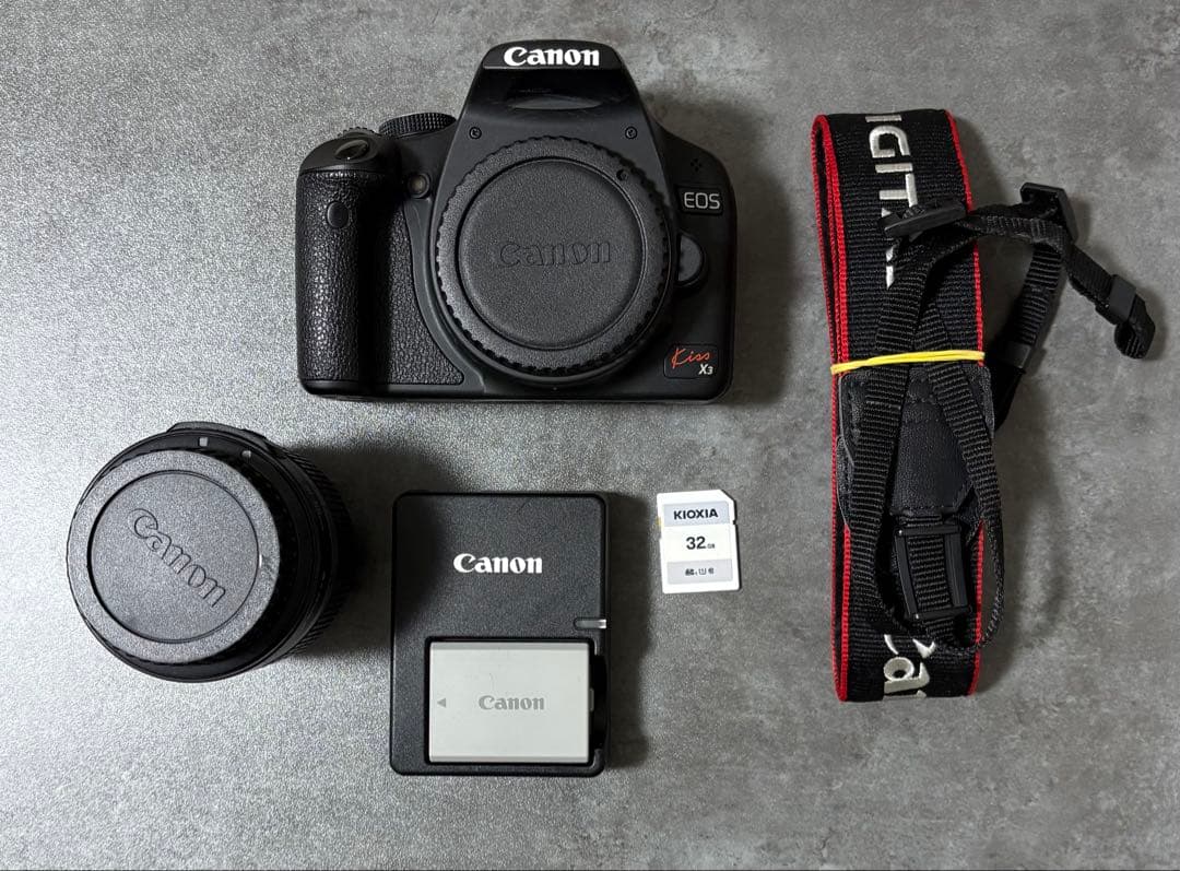 Canon Kiss x3 一眼レフ カメラ
