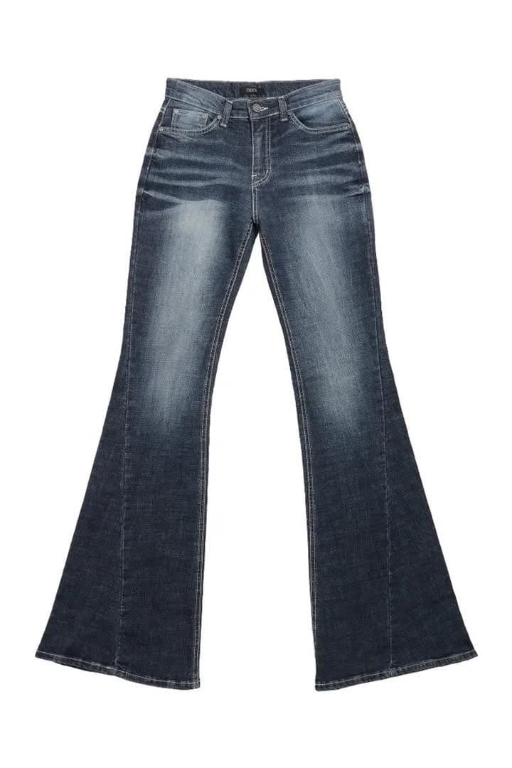 SYNERJYN CAT WASHING DENIM PANTS デニム