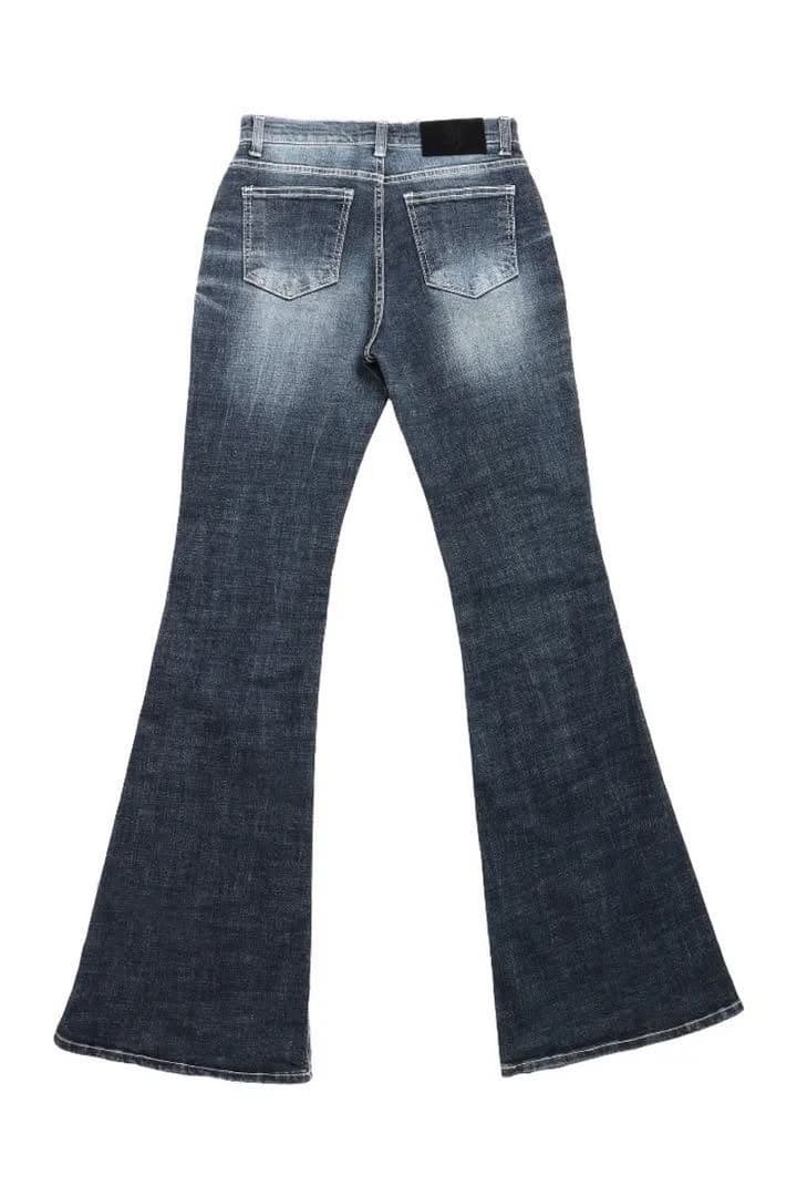 SYNERJYN CAT WASHING DENIM PANTS デニム