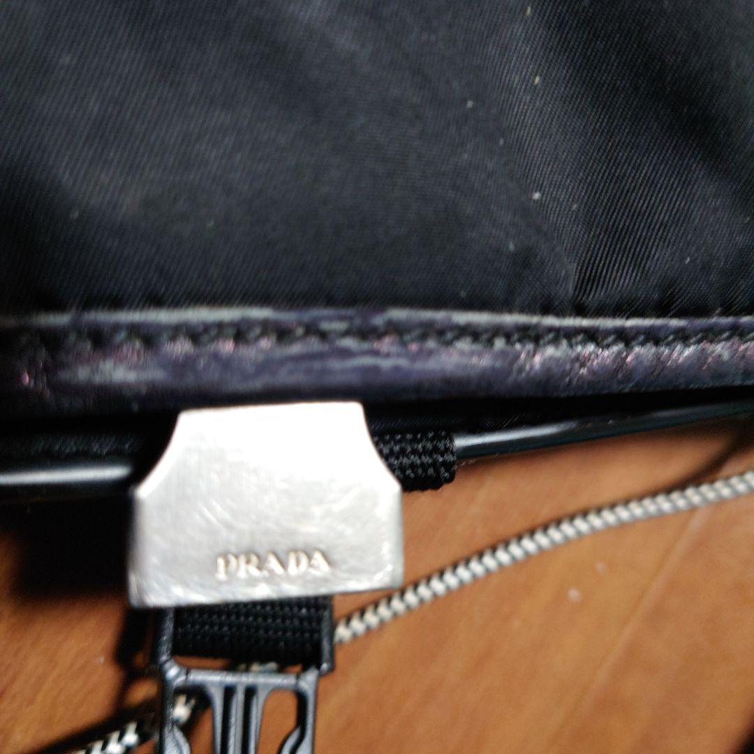 M*I様 PRADA ブラック メッセンジャーバッグ　学生さんや会社員に最適
