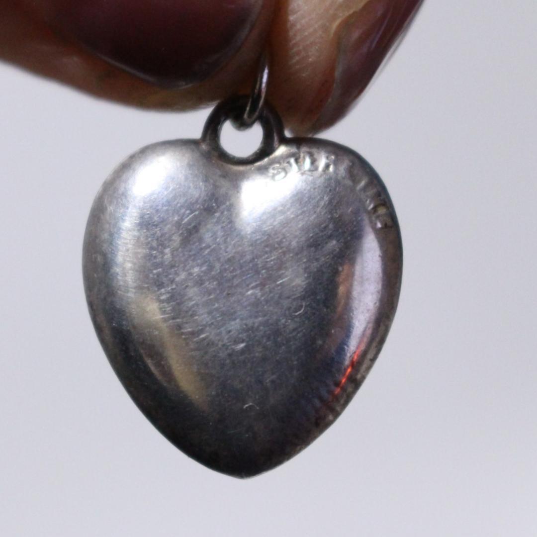 30s　スウィートハートジュエリー　ww2　パフィハート　緑　石　渦巻　波　唐草