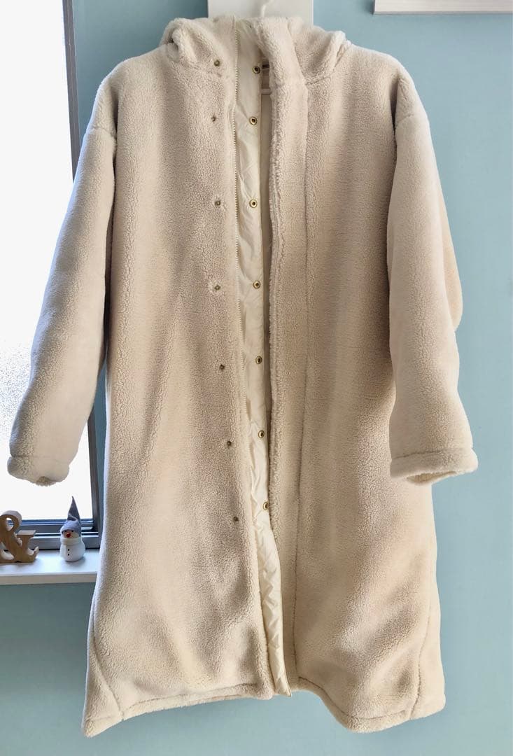 TAION × NOLLEY'S ダイヤキルト ボアロングダウン リバーシブル