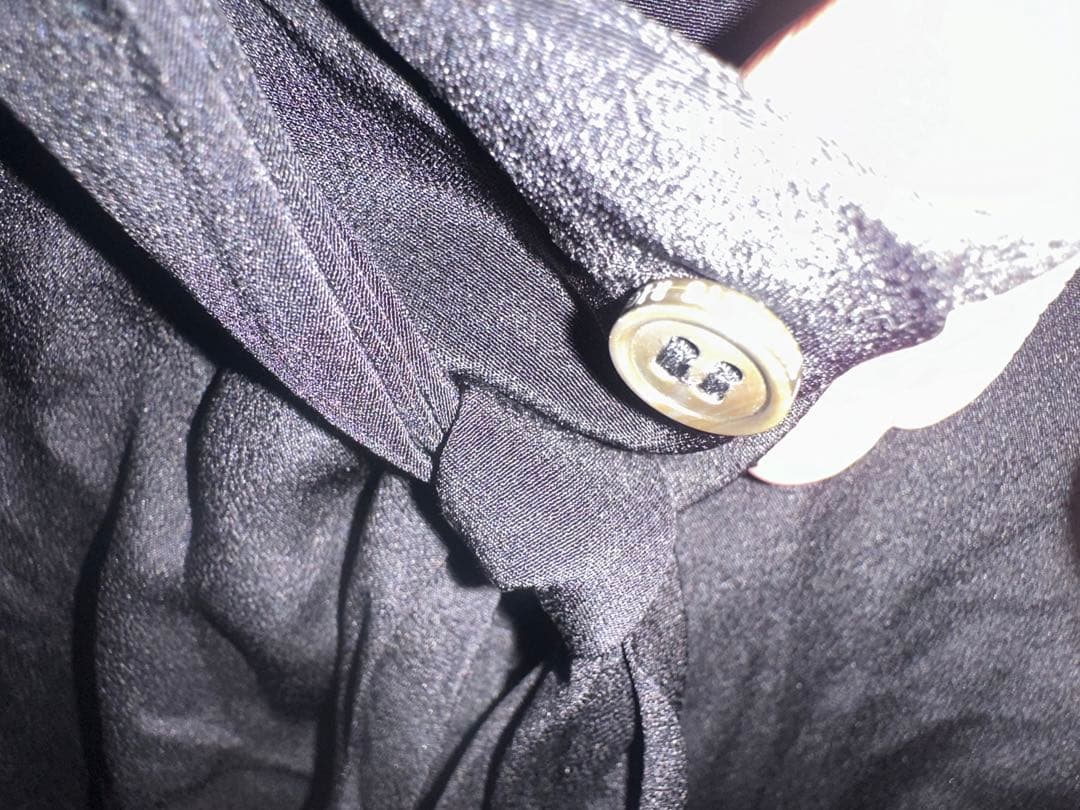 ENFANTS RICHES DEPRIMES バタフライカラー シルクシャツ