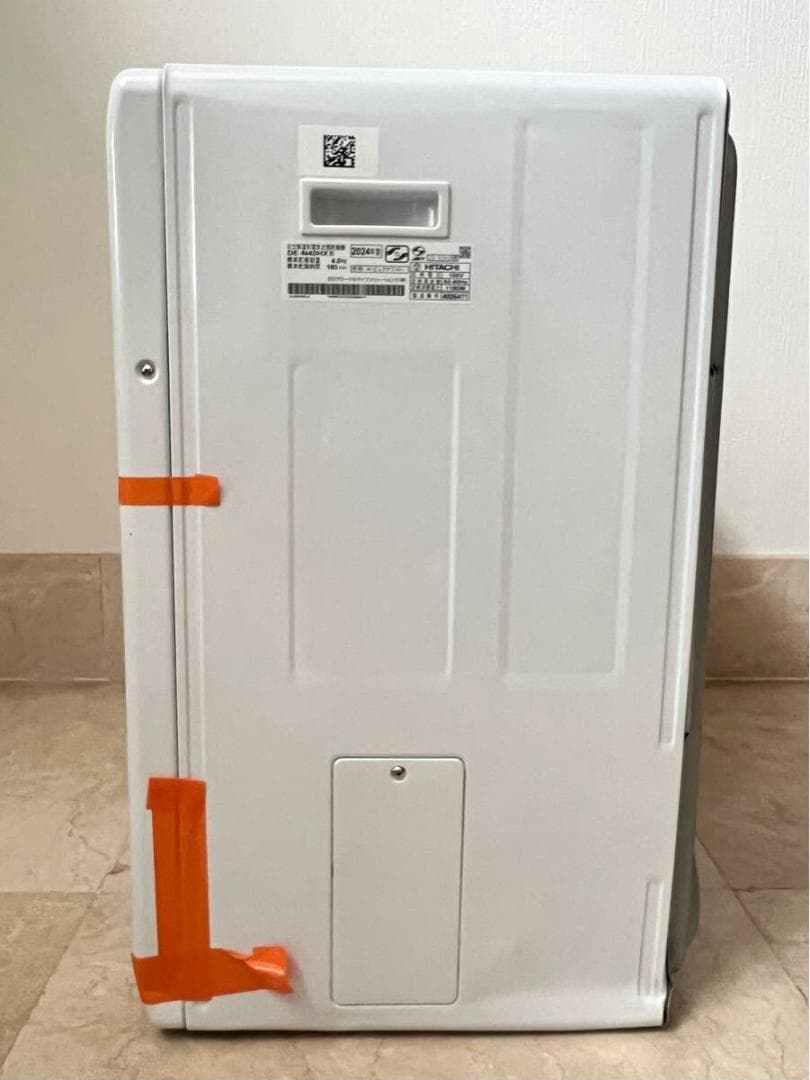 日立 衣類乾燥機 4.0kg ピュアホワイト DE-N40HX W 凹みあり