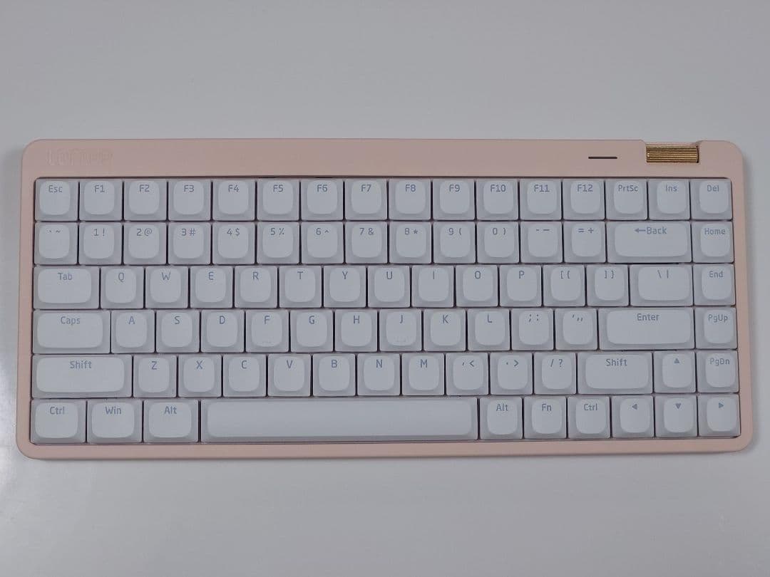 静音仕様★LOFREE Flow Lite 84（ピンク）【最新Pink軸搭載】