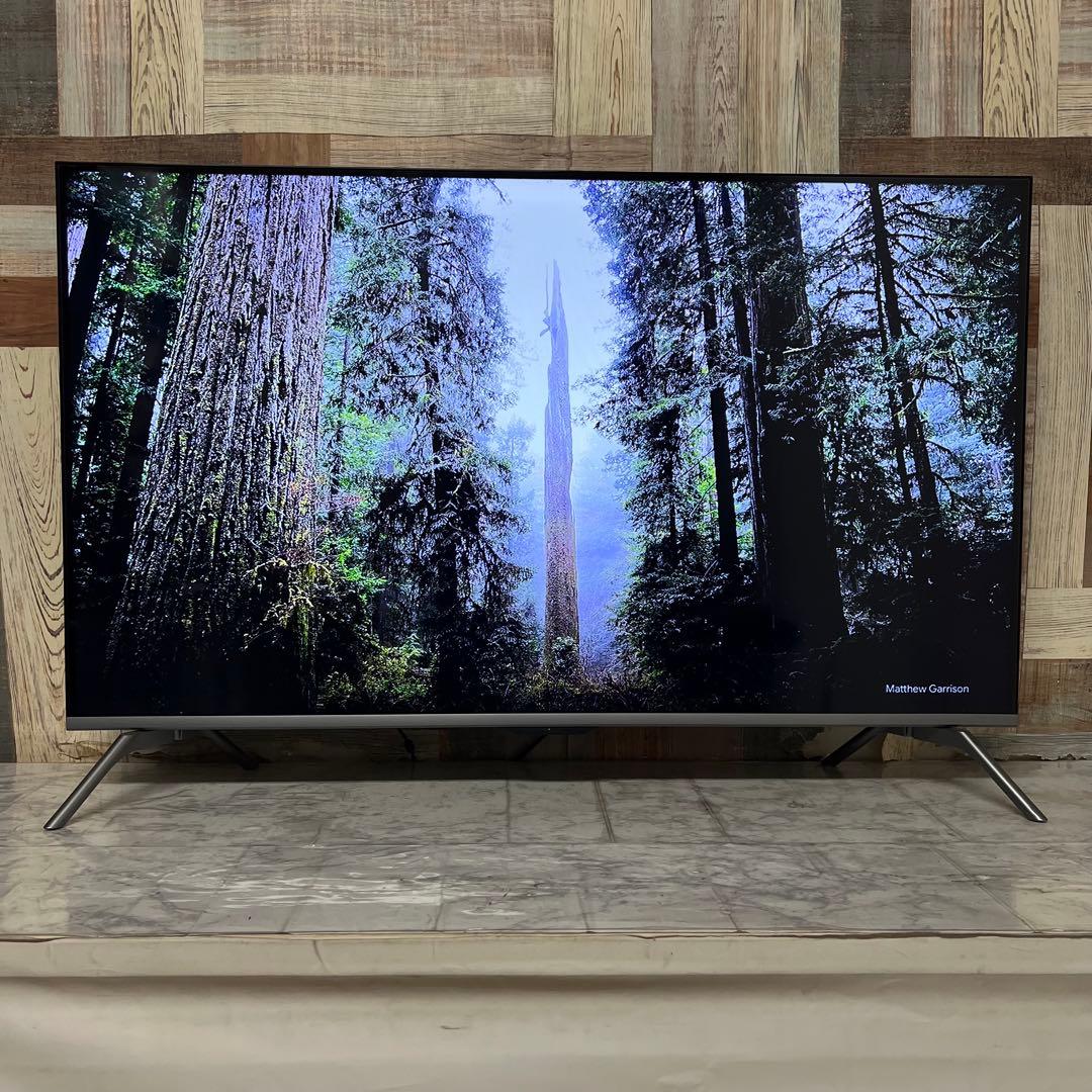 全国送料込❣️3年前購入ジョワイユ43V型フレームレス4Kチューナ内蔵テレビ