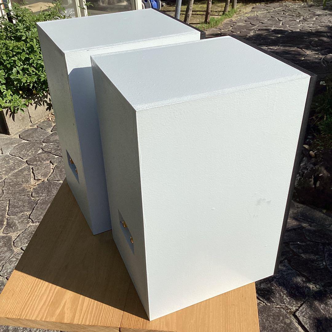 ビクターユニット使用自作スピーカー16㎝2way バッフル重ねてお色直し