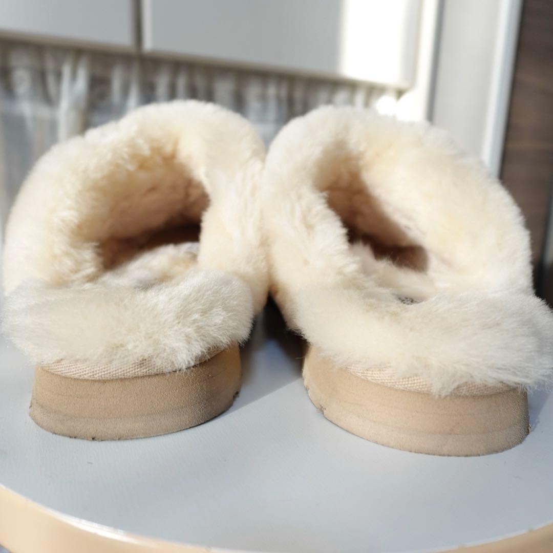 【美品】UGG ディスケット　サンド24.5cm