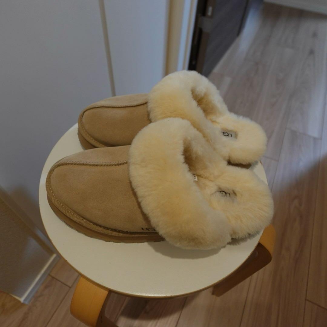 【美品】UGG ディスケット　サンド24.5cm