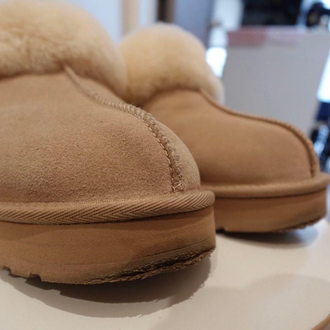 【美品】UGG ディスケット　サンド24.5cm
