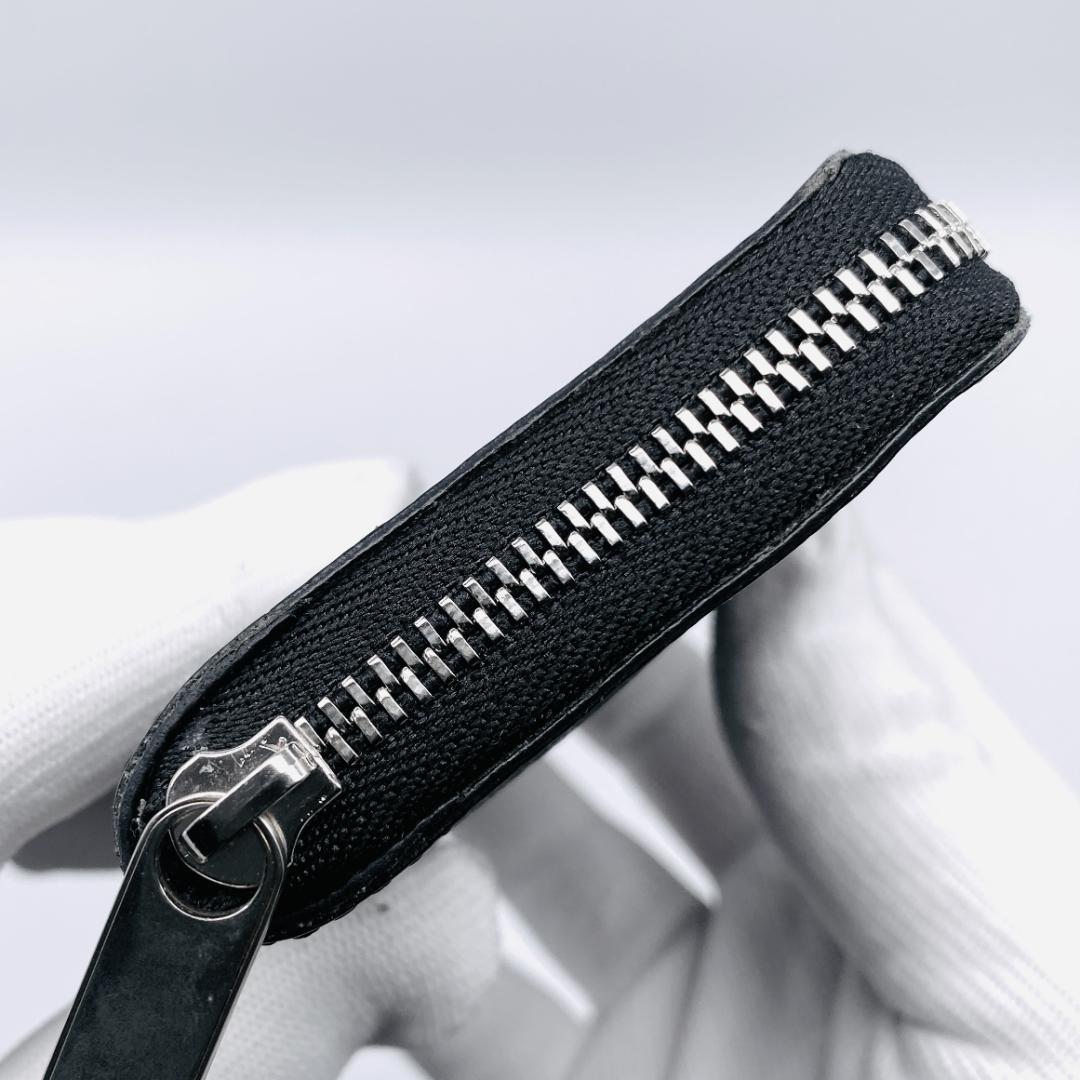 美品 ルイヴィトン ダミエ グラフィット ジッピー パース MI3172