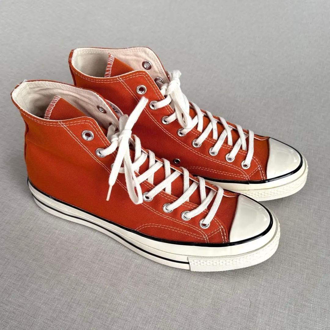 ブ*ス様 コンバース CT70 ハイカット マンダリンオレンジ 27.0cm